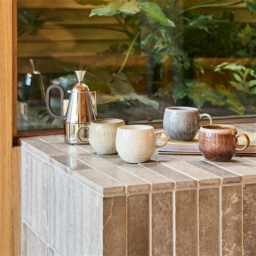 Ecology Linen Set Of 4 Mugs 330ml - Autumn Mugs - Cups & Saucers The Cooks Kitchen 