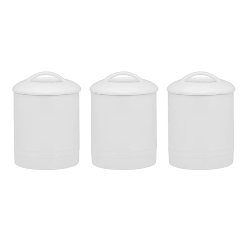 Ecology Signature Set Of 3 Round Canisters