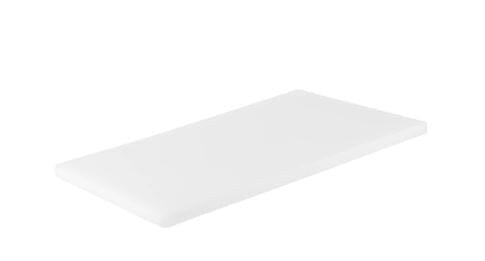 Chef Inox Cutting Board Polyethylene White 380x510x20mm Chopping Boards & Surface Savers The Cooks Kitchen 