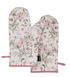 Ashdene Raspberry Rose 2pk Oven Mitt