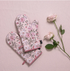 Ashdene Raspberry Rose 2pk Oven Mitt