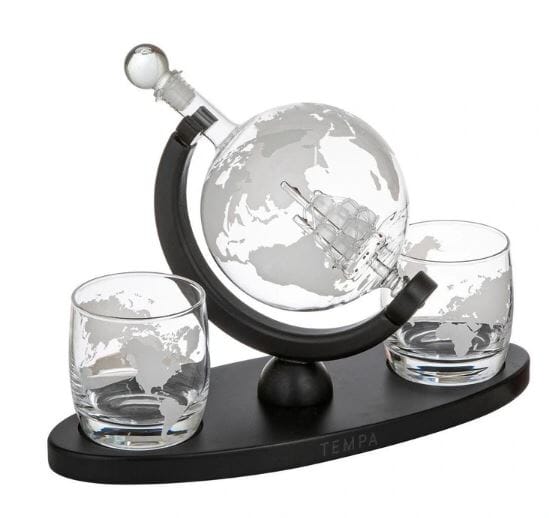 Preston Globe Whisky Set Decanters - Jugs & Carafes The Cooks Kitchen 