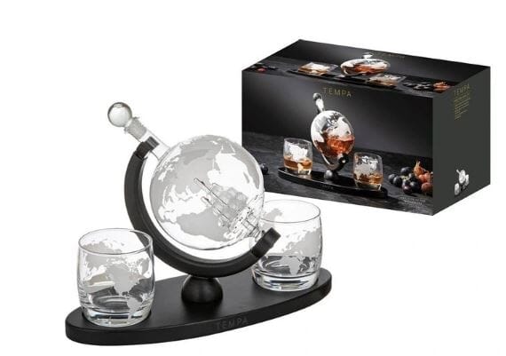 Preston Globe Whisky Set Decanters - Jugs & Carafes The Cooks Kitchen 