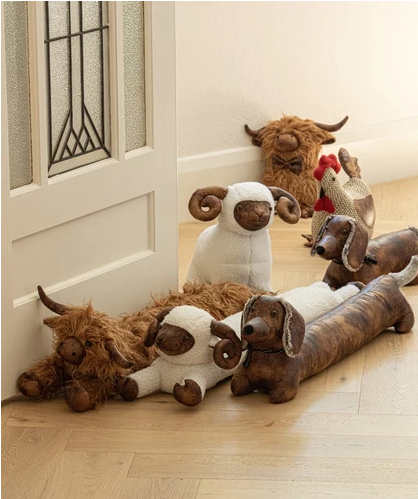 Ashdene Novelty Highland Cow Draught Excluder