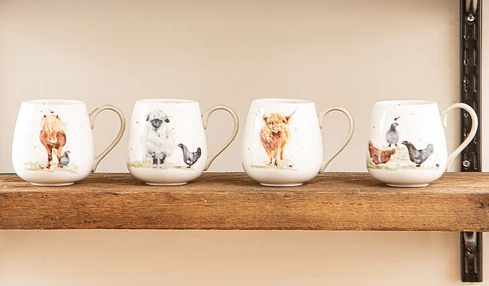 Ashdene Paddock Pals Chicken Queens Mug 450ml