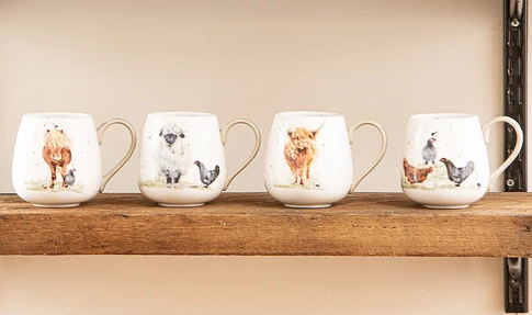 Ashdene Paddock Pals Victoria The Highland Coo Mug 450ml