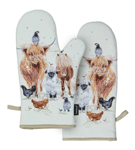 Ashdene Paddock Pals Oven Mitts 2pk