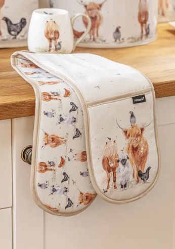 Ashdene Paddock Pals Double Oven Mitt