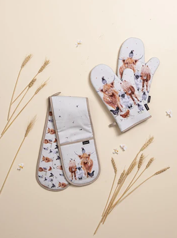 Ashdene Paddock Pals Double Oven Mitt