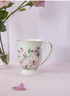 Ashdene Raspberry Rose Green Footed Mug 310ml