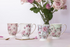 Ashdene Raspberry Rose Green Footed Mug 310ml