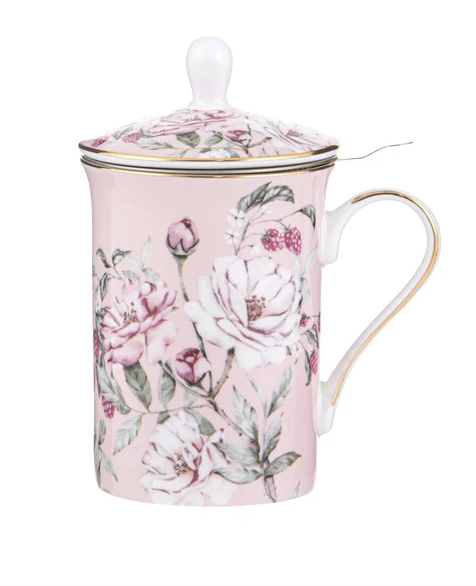 Ashdene Raspberry Rose 3pc Infuser