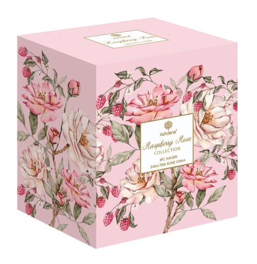 Ashdene Raspberry Rose 3pc Infuser