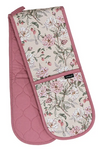 Ashdene Raspberry Rose Double Oven Mitt