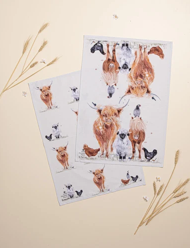 Ashdene Paddock Pals 2pk Kitchen Towels