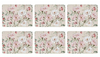 Ashdene Raspberry Rose 6pk Placemat