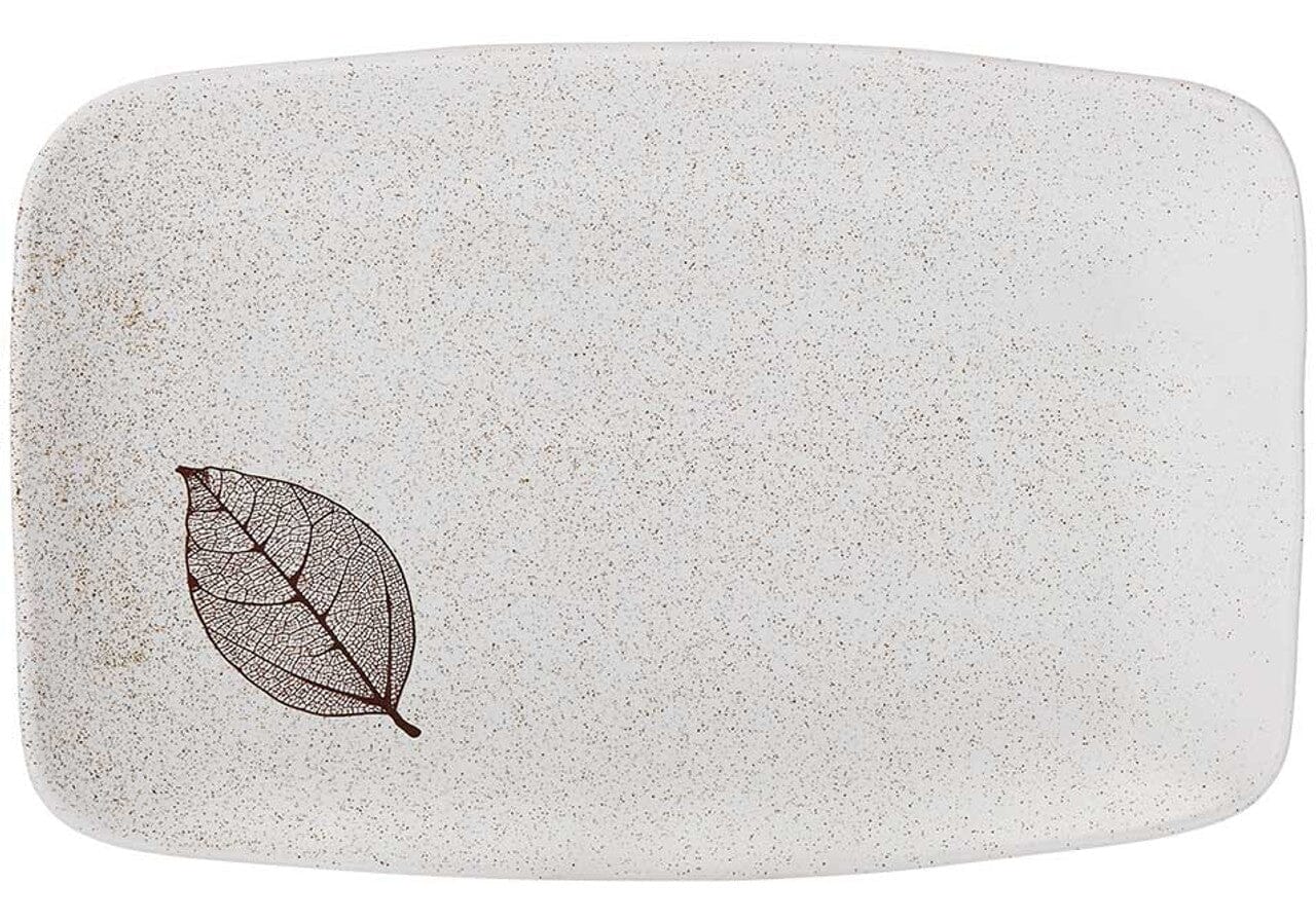 Ashdene - Lantana Natural Charcoal 34cm Serving Tray Servingware The Cooks Kitchen 