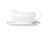 Maxwell & Williams White Basics Gravy Boat & Saucer 550ml