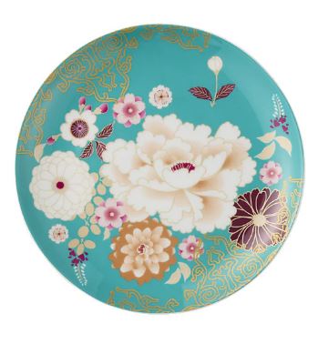 Maxwell & Williams Kimono Ckae Plate 20cm - Teal