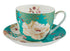 Maxwell & Williams Kimono Breakfast Cup & Saucer 480ml - Teal