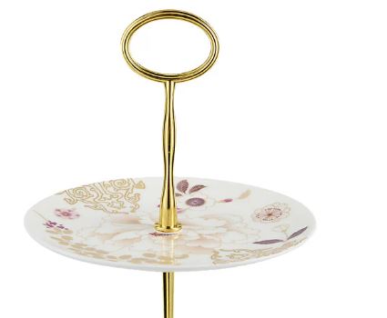 Maxwell & Williams Kimono 3 Tier Cake Stand 16/20/27cm White