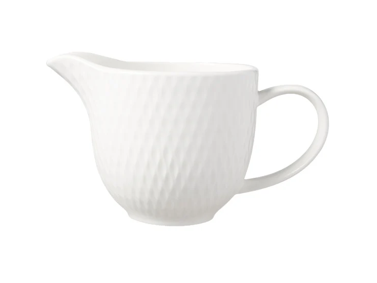 Maxwell & Williams White Basics Diamonds Creamer 190ml