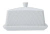 Maxwell & Williams White Basics Diamonds Butter Dish Gift Boxed