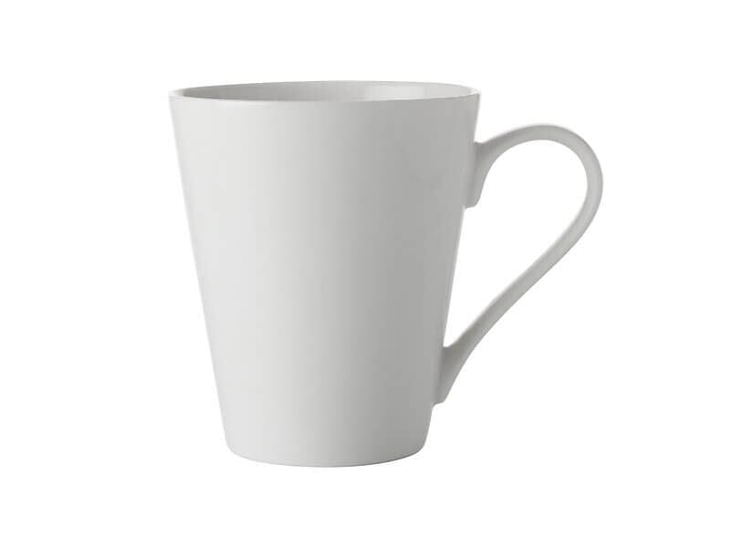 Maxwell & Williams White Basics Conical Mug 300ml Mugs - Cups & Saucers The Cooks Kitchen Mandurah 