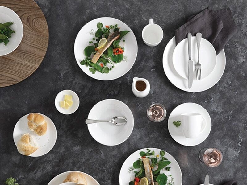 Maxwell & Williams Cashmere Resort Coupe Dinner Set 12pc Gift Boxed Dinner Sets The Cooks Kitchen Mandurah 