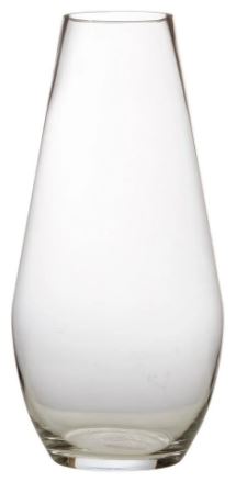 Mw Diamante Tear Drop Vase 35cm Gift Box