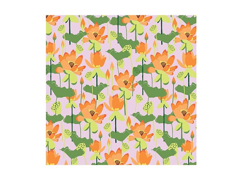 Maxwell & Williams Royal Botanic Gardens Victoria Beeswax Wrap 32x32cm Lotus