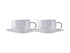 Maxwell & Williams Blend Double Wall Cup & Saucer 80ml S/2 Mugs - Cups & Saucers The Cooks Kitchen Mandurah 