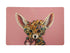 M&w Marini Ferlazzo Wild Planet Placemat 43.5x28.5cm Fennec Fox