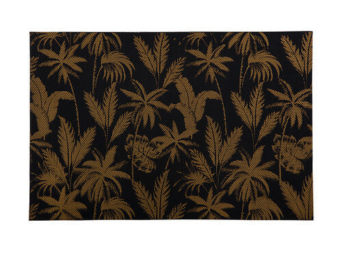 Maxwell & Williams Table Accents Table Accents Jungle Placemat 45x30cm Black W/gld