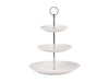 Maxwell & Williams White Basics 3 Tier Cake Stand