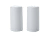 Maxwell & Williams White Basics Cylindrical Salt & Pepper