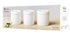 Maxwell & Williams White Basics Diamonds Canister 600ml Set Of 3 Gift Boxed