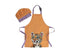Maxwell & Williams Marini Ferlazzo Wild Planet Kids Apron & Hat Set Tiger Aprons, Mitts & Gloves The Cooks Kitchen Mandurah 
