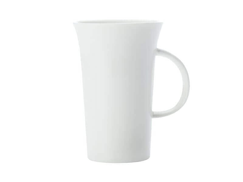 Maxwell & Williams White Basics Flared Mug Large 500ml Mugs - Cups & Saucers The Cooks Kitchen 