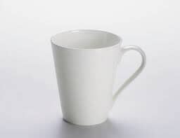 M&w Cashmere Conical Mug 320ml Loose Dinnerware The Cooks Kitchen 