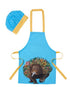 Maxwell & Williams Marini Ferlazzo Wild Planet Child Apron & Hat Set Echidna