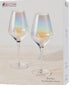 Maxwell & Williams Glamour Wine Glass 520ml S/2 Iridescent
