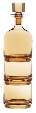 Maxwell & Williams Glamour 3pc Stacked Decanter Set Gold