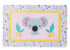 Maxwell & Williams Kasey Rainbow - Critters Reversible Placemat 43.5x28.5 - Pink