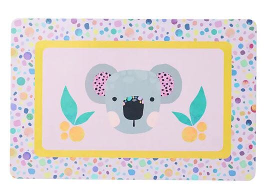 Maxwell & Williams Kasey Rainbow - Critters Reversible Placemat 43.5x28.5 - Pink Placemats & Coasters The Cooks Kitchen 