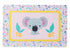 Maxwell & Williams Kasey Rainbow - Critters Reversible Placemat 43.5x28.5 - Pink Placemats & Coasters The Cooks Kitchen 