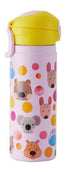 Maxwell & Williams Kasey Rainbow - Critters Double Walled Insulated Bottle 550ml - Pink