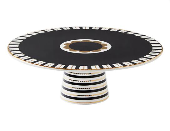 Maxwell & William Teas & C's - Regency Footed Cake Stand - Black