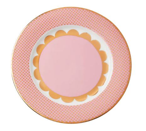 Maxwell & Williams Teas & C's - Regency Rim Plate 19.5cm - Pink
