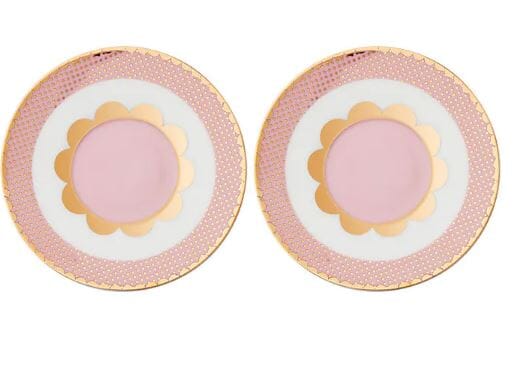Maxwell & Williams Teas & C's - Regency Demi Cup & Saucer 100ml Set Of 2 - Pink Mugs - Cups & Saucers The Cooks Kitchen 